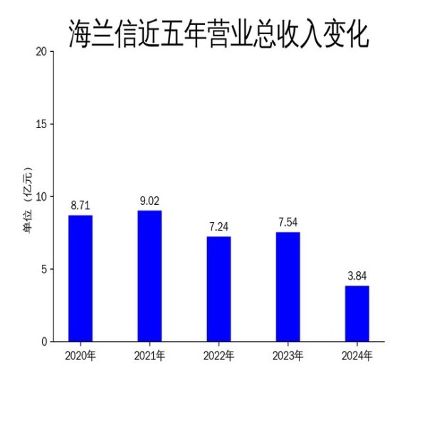 股王配资 海兰信2024年财报：营收下滑49%，净利润扭亏为盈