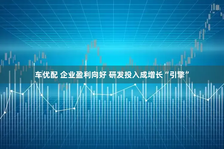 车优配 企业盈利向好 研发投入成增长“引擎”